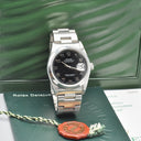 ROLEX DATEJUST REF. 16200 ARABIC DIAL BOX AND PAPERS