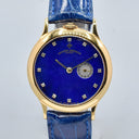 VACHERON CONSTANTIN TOP WIND REF. 92012 YELLOW GOLD LAPIS LAZULI DIAL FULL SET