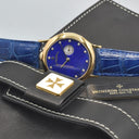 VACHERON CONSTANTIN TOP WIND REF. 92012 YELLOW GOLD LAPIS LAZULI DIAL FULL SET