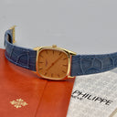 Patek Philippe Cushion-Shape Ref. 3666 Yellow Gold Sold by Aldebert with papers
