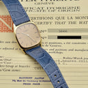 Patek Philippe Cushion-Shape Ref. 3666 Yellow Gold Sold by Aldebert with papers