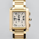 Cartier tank french chronoflex ref. 1830 with papers