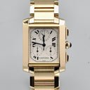 Cartier tank french chronoflex ref. 1830 with papers