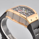 RICHARD MILLE RM011 FELIPE MASSA FLYBACK CHRONOGRAPH TITANIUM AND PINK GOLD FULL SET