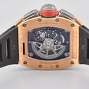 RICHARD MILLE RM011 FELIPE MASSA FLYBACK CHRONOGRAPH TITANIUM AND PINK GOLD FULL SET