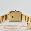 Cartier tank french chronoflex ref. 1830 with papers