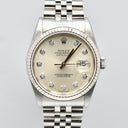 ROLEX DATEJUST 36 REF. 16234 STAINLESS STEEL BOX AND PAPERS