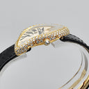 CARTIER CRASH YELLOW GOLD AND DIAMONDS SET