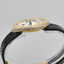 CARTIER CRASH YELLOW GOLD AND DIAMONDS SET