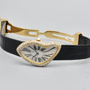 CARTIER CRASH YELLOW GOLD AND DIAMONDS SET