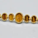 AUDEMARS PIGUET REF. 8483BA TIGER'S EYE AND YELLOW GOLD