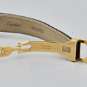 CARTIER CRASH YELLOW GOLD AND DIAMONDS SET