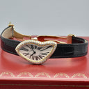 CARTIER CRASH YELLOW GOLD AND DIAMONDS SET