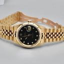 ROLEX DATEJUST 36 REF. 16238 YELLOW GOLD BOX AND PAPERS