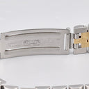 ROLEX OYSTER DATE 31 REF. 6827 LINEN DIAL STAINLESS STEEL AND GOLD