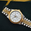 ROLEX DATEJUST TURN-O-GRAPH REF. 16253 PORCELAIN DIAL BOX AND PAPERS NEW OLD STOCK