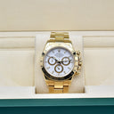 ROLEX DAYTONA REF. 116528 YELLOW GOLD BOX AND PAPERS