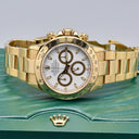 ROLEX DAYTONA REF. 116528 YELLOW GOLD BOX AND PAPERS