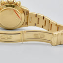 ROLEX DAYTONA A SERIES REF. 16528 MOTHER OF PEARL DIAL YELLOW GOLD WITH BOX