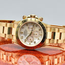 ROLEX DAYTONA A SERIES REF. 16528 MOTHER OF PEARL DIAL YELLOW GOLD WITH BOX