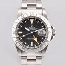 ROLEX EXPLORER II "STEVE MCQUEEN" STAINLESS STEEL BOX AND PAPERS