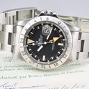 ROLEX EXPLORER II "STEVE MCQUEEN" STAINLESS STEEL BOX AND PAPERS