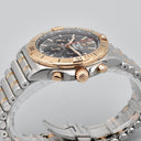 BREITLING CHRONOMAT B0142 REF. UB0134 STAINLESS STEEL AND GOLD BOX AND PAPERS