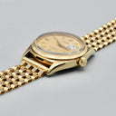ROLEX OVETTONE RED DATEJUST REF. 6305 YELLOW GOLD