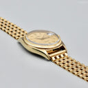 ROLEX OVETTONE RED DATEJUST REF. 6305 YELLOW GOLD