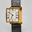 CARTIER TANK REVERSO DUAL TIME YELLOW GOLD