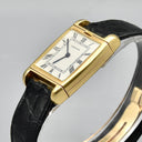 CARTIER TANK REVERSO DUAL TIME YELLOW GOLD