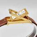 CARTIER TANK CABRIOLET EAGLE BEAK LUGS YELLOW GOLD