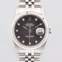 ROLEX DATEJUST 36 REF. 16234 STAINLESS STEEL BOX AND PAPERS