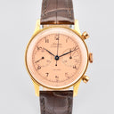 MINERVA CHRONOGRAPH ANTIMAGNETIQUE JUMBO STAINLESS STEEL AND GOLD PLATED