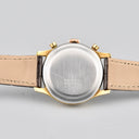 MINERVA CHRONOGRAPH ANTIMAGNETIQUE JUMBO STAINLESS STEEL AND GOLD PLATED