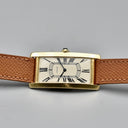 CARTIER TANK CINTREE YELLOW GOLD