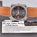 BELL & ROSS BRS GOLDEN HERITAGE STAINLESS STEEL FULL SET
