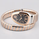 BULGARI SERPENTI TUBOGAS REF. SP35SPG STAINLESS STEEL AND PINK GOLD