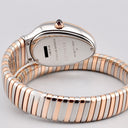 BULGARI SERPENTI TUBOGAS REF. SP35SPG STAINLESS STEEL AND PINK GOLD