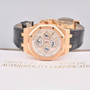 AUDEMARS PIGUET ROYAL OAK EQUATION OF TIME PERPETUAL CALENDAR REF. 26603OR PINK GOLD WITH CERTIFICATE