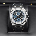 AUDEMARS PIGUET ROYAL OAK OFF SHORE "BATMAN" REF. 26470ST STAINLESS STEEL FULL SET