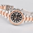 ROLEX YACHT-MASTER REF. 126621 PINK GOLD AND STAINLESS STEEL FULL SET