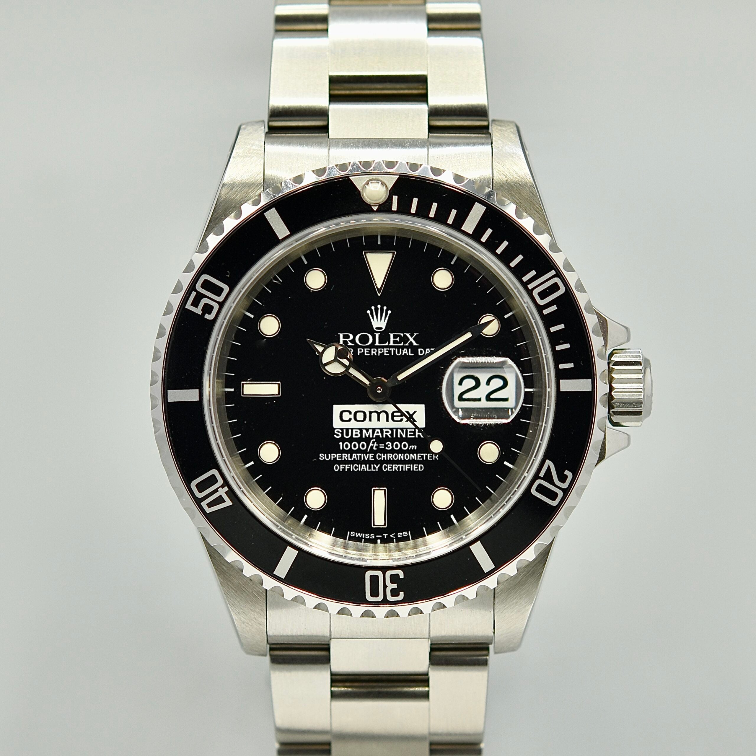 ROLEX SUBMARINER DATE COMEX 16610 U SERIES – Romain Rea