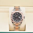 ROLEX YACHT-MASTER REF. 126621 PINK GOLD AND STAINLESS STEEL FULL SET