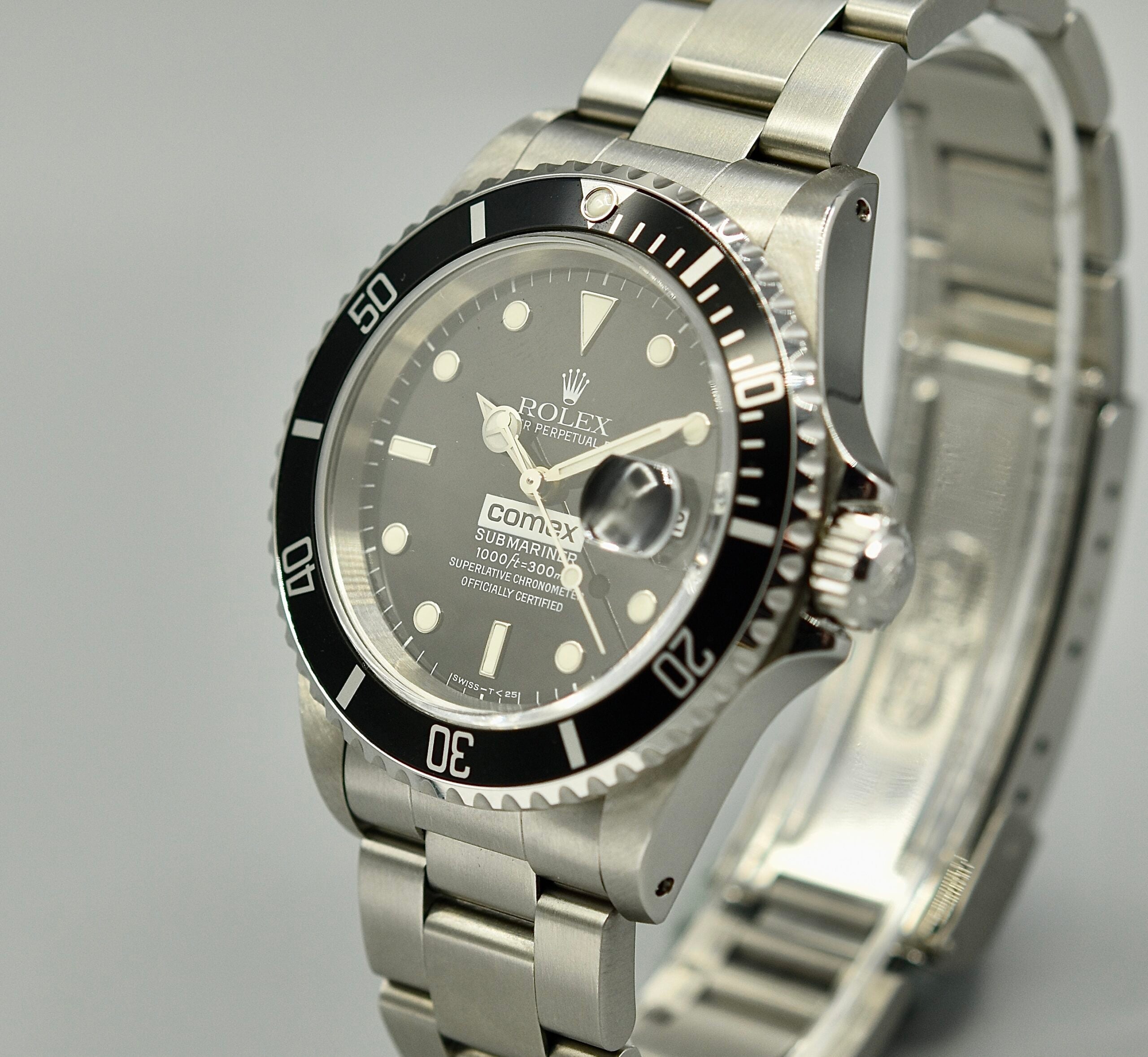 ROLEX SUBMARINER DATE COMEX 16610 U SERIES – Romain Rea