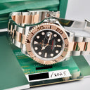 ROLEX YACHT-MASTER REF. 126621 PINK GOLD AND STAINLESS STEEL FULL SET