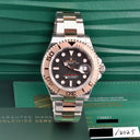 ROLEX YACHT-MASTER REF. 126621 PINK GOLD AND STAINLESS STEEL FULL SET