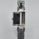 Jaeger Ladies Reverso Cordonnet Stainless Steel