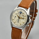 UNIVERSAL GENEVE TRI-COMPAX WATERPROOF REF. 22297 2 STAINLESS STEEL