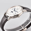 A. LANGE & SÖHNE SAXONIA ANNUAL CALENDAR REF. 330.026 WHITE GOLD BOX AND PAPERS